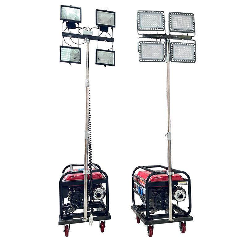 户外事故抢修夜间施工照明车厂手动升降照明车Lightingvehicle