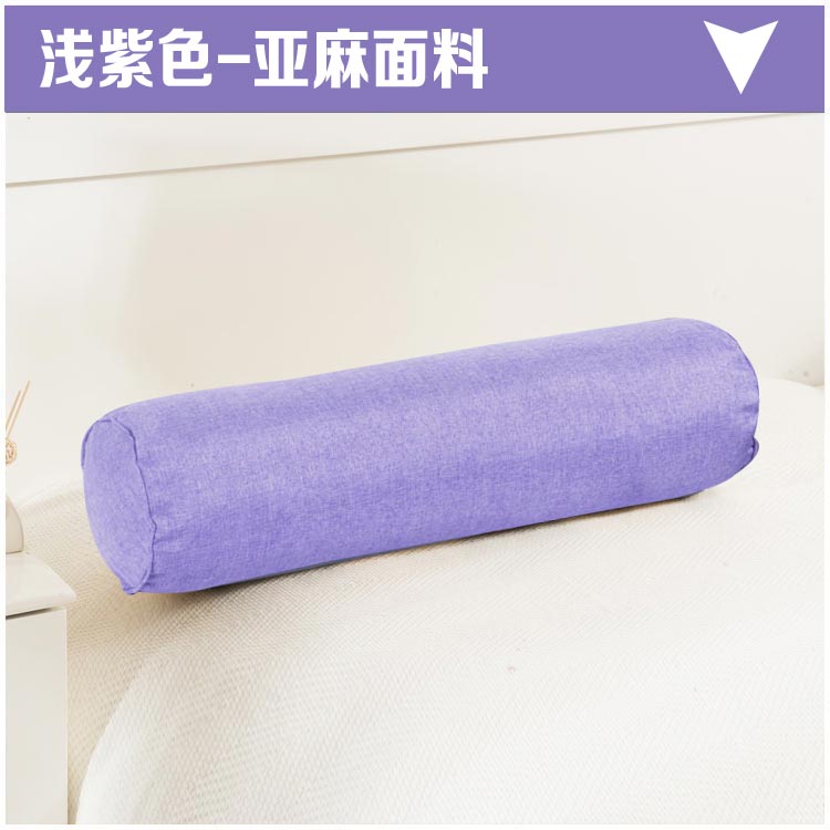 圆柱抱枕长条大靠枕糖果沙发靠垫床上睡觉枕头O 套子 枕套 可拆洗