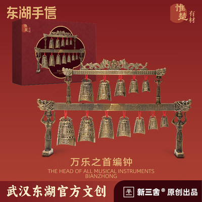 东湖手信惟楚有材编钟礼盒