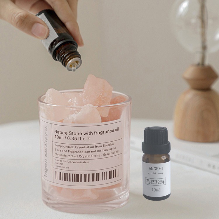 无火香薰精油扩香石家用室内香氛晶石摆件生日礼品伴手礼厂家