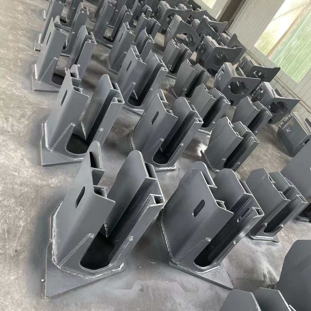 山河智能SWE挖掘机60 85 105 155 215 265引导轮前叉 护链器 架