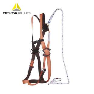 代尔塔506130限位工作组安全带合装防坠落单挂点安全带三股绳1.5