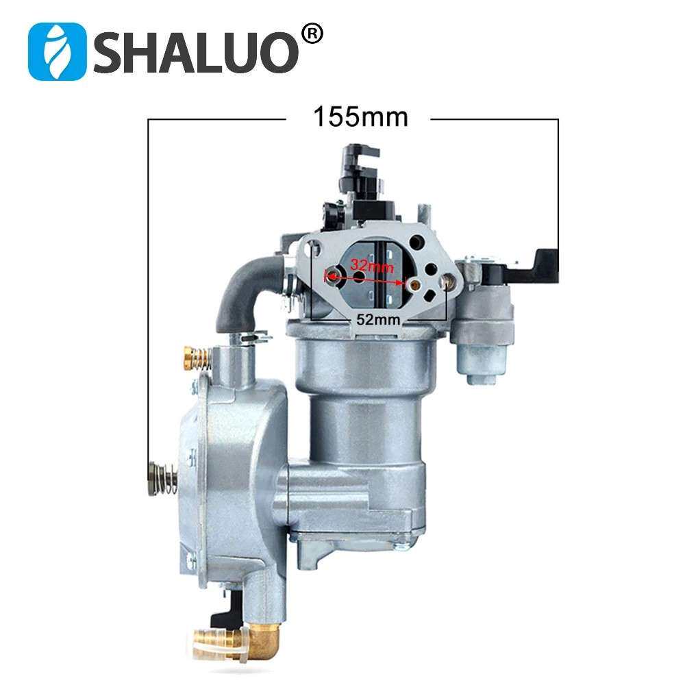 GX200 170F 6.5HP 2kw 液化石油气双燃料化油器P19-LPG P19A-LPG