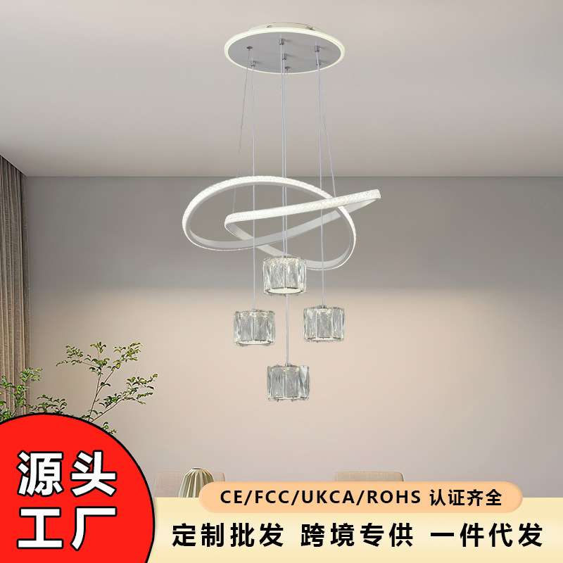 现代简约风客厅吊灯室内灯饰北欧风爆款餐吊灯中山古镇厂家