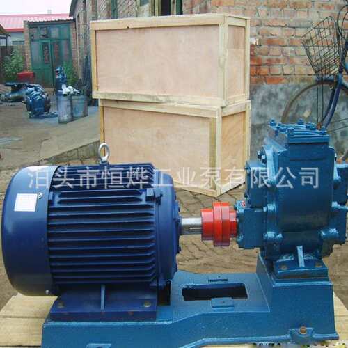 YHCB型车载圆弧齿轮泵 卧式液压油泵自吸工业输送泵加工