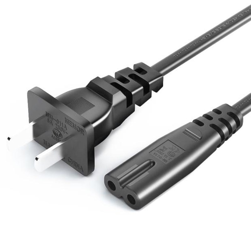 HiVi惠威多媒体有源音箱D1010-IV电源线AC220-240V8字线二孔充电