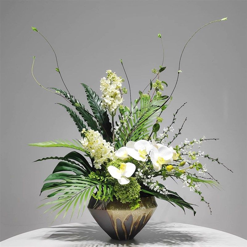 新中式创意蝴蝶兰仿真花艺摆件客厅玄关餐桌茶几假花摆设家居盆景,畜牧/养殖物资,畜牧/养殖器械,淘宝优惠券,粉丝福利购,淘宝优惠卷