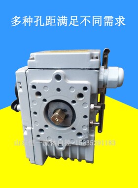 精小型电动执行器角行程220V球阀蝶阀水阀电动调节型开关型24V380