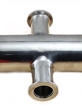 KF16 25 40 50 真空接头 304不锈钢等径四通 变径四通 快装十字通