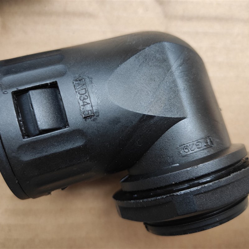 TMY波纹管90度直角接头软管接头适配AD28.5 PG21外牙直角弯角接头