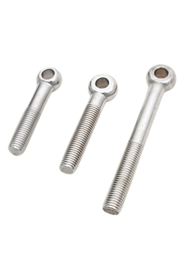 304不锈钢活接螺栓活节吊环螺杆鱼眼活结带孔螺丝杆m8m10m12m14