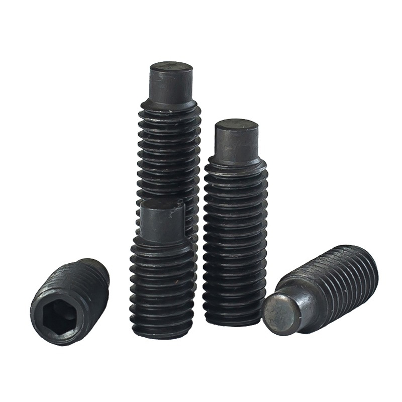 12.9级凸端紧定螺丝钉/内六角基米/机米/顶丝/无头螺丝【M3-M12】