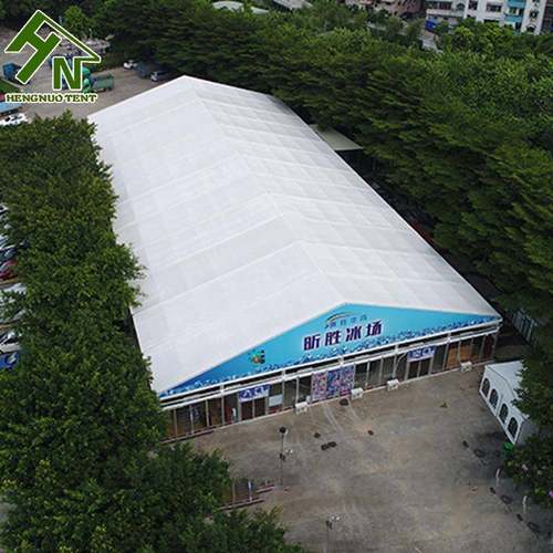 大型仓储篷房户外帐篷装配式铝合金篷房临时仓库仓储帐篷可出口