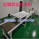 隧道炉烘干线不hi锈钢网带丝印油漆工业烤炉铁氟龙链板输送机流水