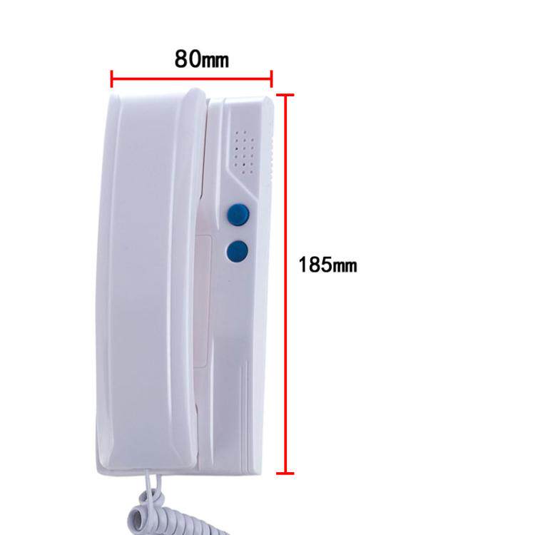 小区门禁楼宇对讲话机家用非可视门铃电话兼容立林2201振威4线02B