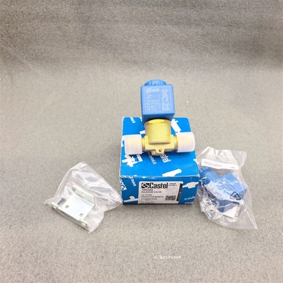 意大利Castel电磁阀1064/4A6 1/2(12mm)4分铜管扩口电磁阀