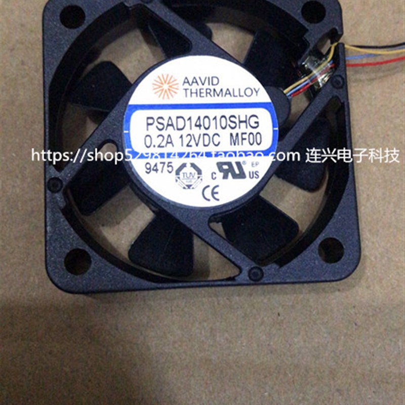 全新 PSAD14010SHG 12DC 0.2A 4cm 4010 4线温控散热风扇