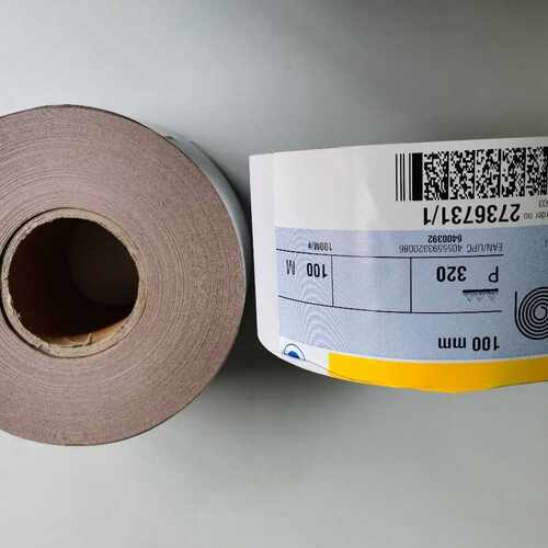 德国进口赫美斯砂纸白色防堵砂纸卷红纸基VC138家具打磨