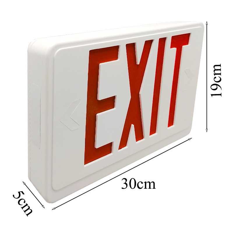 出口EXIT应急灯照明安全出口指示灯充电款带长续航标志灯指示灯