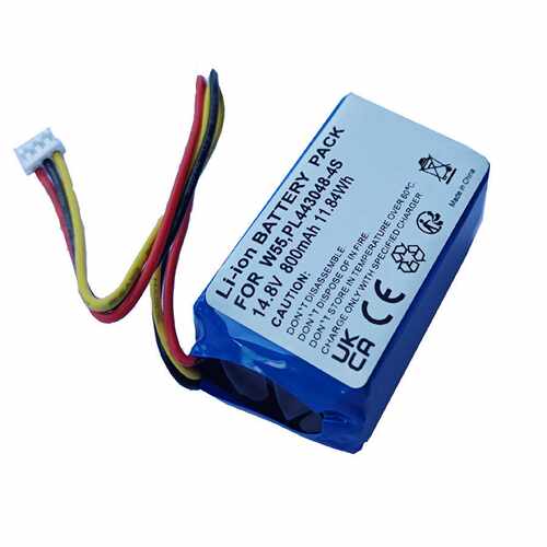 适用赫特Hutt W55 W66 DDC55 G104玻璃清洁机器人电池PL443048-4S