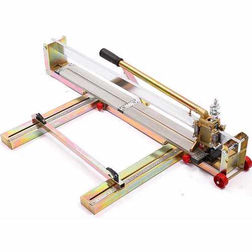 欧镭全钢推刀手动推拉刀推切磁砖贴地砖工具瓷砖切割机轻型单轨