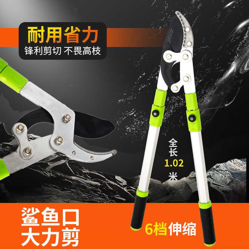 修剪树枝园林果树剪刀修枝剪高粗枝剪大力剪省力伸缩园艺工具剪子
