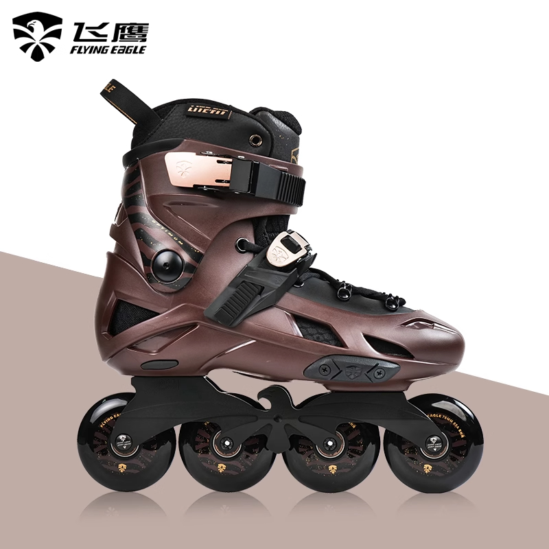 飞鹰F7双硬度专业街区轮滑鞋