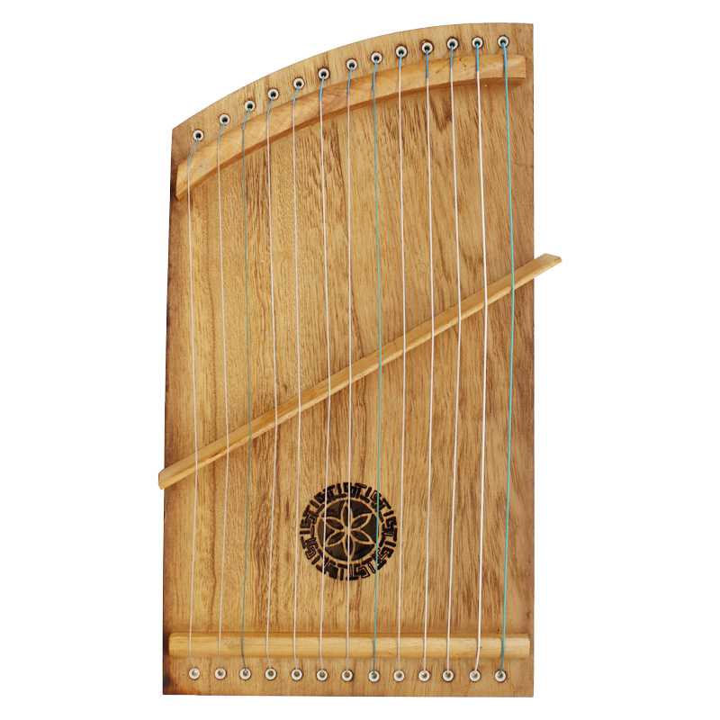 厂家 新品古筝练指器14弦便携式迷你小型初学者练习筝实竹