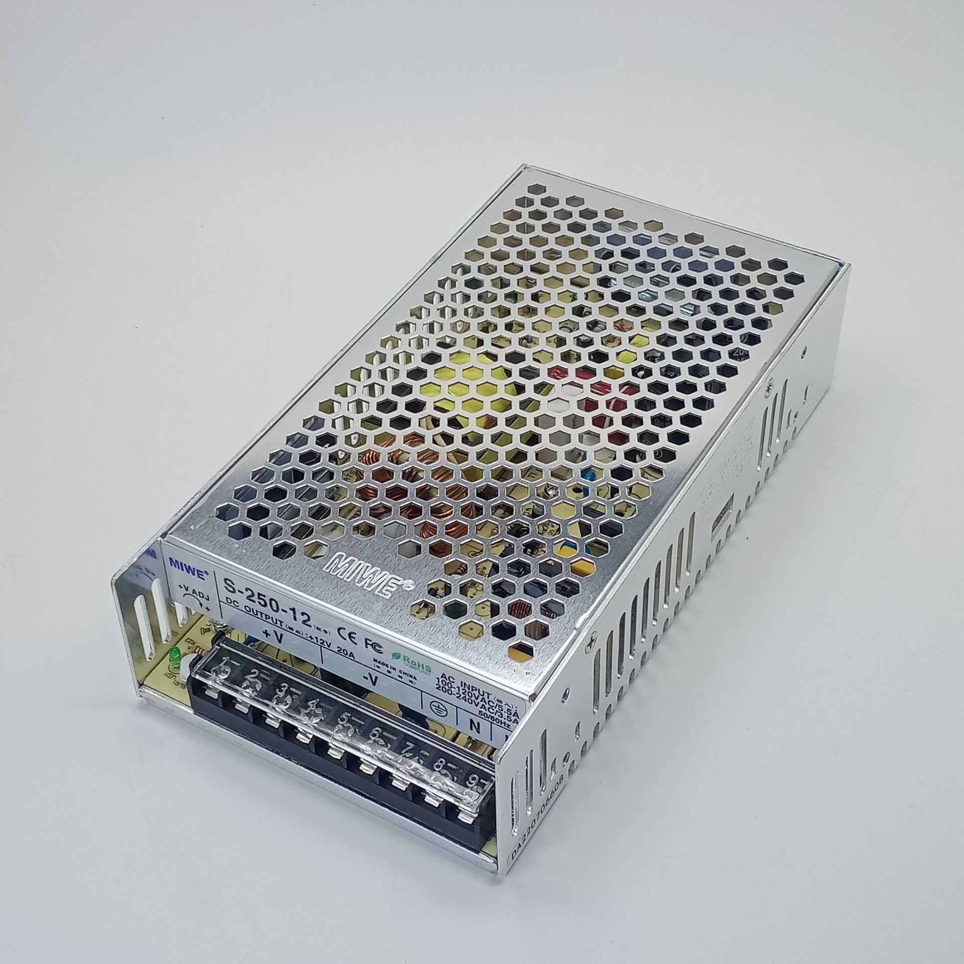 开关电源S系列S-250W5V12V15V24V36V48V110V220V直流稳压电源模块