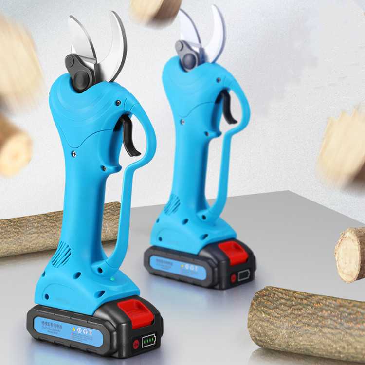 大容量电池带小型剪枝机园林绿化电动修枝剪SK5刀片果树粗枝剪刀