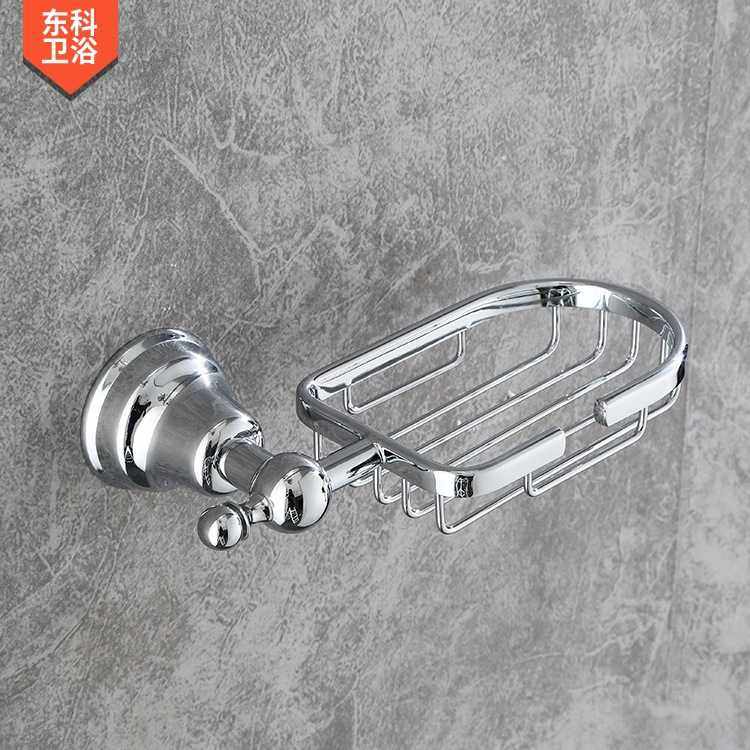 欧式肥皂架香皂盒 仿古沥水香皂架 壁挂浴室置物架卫生间皂网