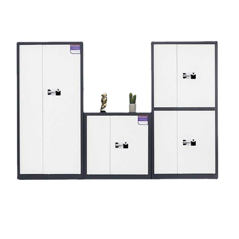 钢制电子保密柜双锁密码档案文件柜指纹国保锁财务凭证资料储物柜