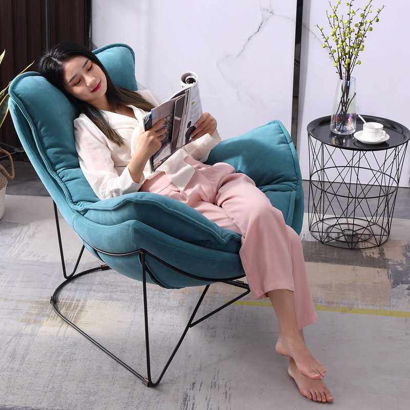 轻奢简约懒人沙发蜗牛椅客厅卧室单人沙发椅休闲摇椅阳台创意躺椅,家庭/个人清洁工具,地垫,淘宝优惠券,粉丝福利购,淘宝优惠卷
