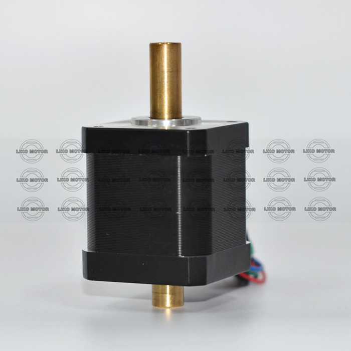 42中空步进电机|42BYGH47-1684B-ZK6|铜轴|接受高精度内孔定制