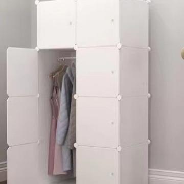 儿童成人韩式组装可折叠收纳储物衣橱简易衣柜魔片组合衣柜