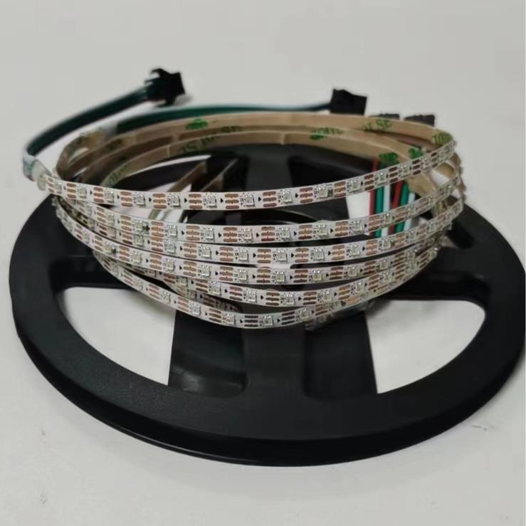 WS2812 2020一米90灯 120灯200灯幻彩灯带 4MM宽沙盘飞机模型灯条