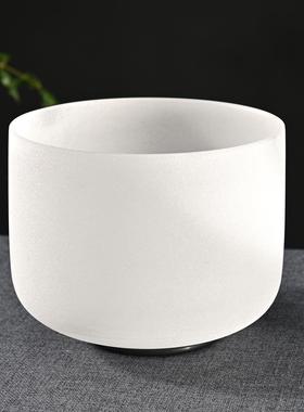 微瑕入门级水晶钵6-14寸/冥想声疗音乐碗/石英坩埚/水晶颂钵