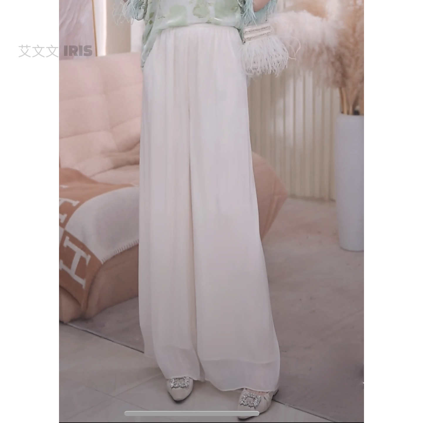 艾文文IRIS松弛感休闲裤