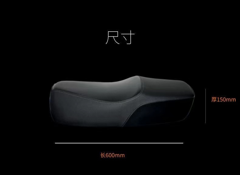 深远009一体坐垫60cm驼峰短尾支架带扶手双人长尾S座椅009车型通