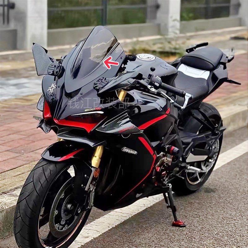 新款赛600改装i定风翼 下唇 侧风翼 风刀 导流罩 侧翼 风翼 侧风