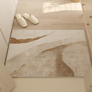 入户地垫玄关走廊高级感绒面地毯门外防滑脚垫大门进门垫2024新款