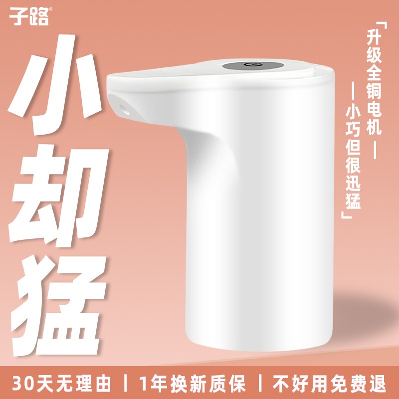 子路瓶装水泵电动水压饮水机矿泉水泵吸水R自动出水神器双泵