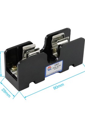 正熔AM3熔断器底座RT29-63陶瓷保险丝管熔芯外壳 RT19 RO16 14X51