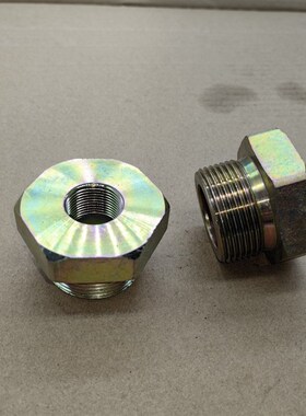 补芯外丝G1-1/4组转内丝M1822*1.527*233*2铁接头1218