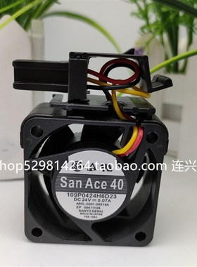 全新SanAce40 A90L-0001-0551#A 109P0424H6D23 发那科FANUC风扇