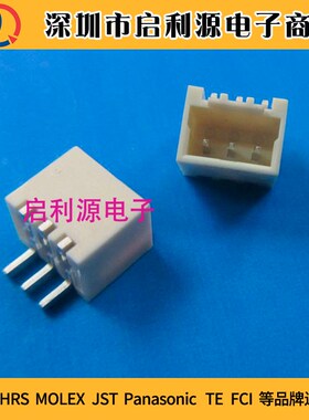 87438-0443 874380443原装MOLEX 1.5MM 4P 卧式针座 接插件 现货