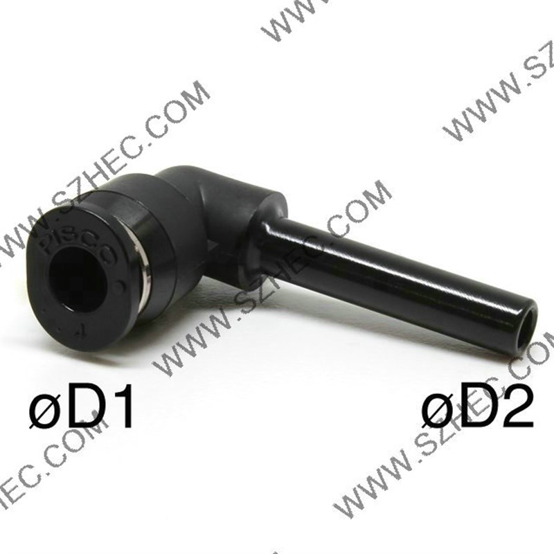 日本PISCO 迷你型 插入型 弯头 接头 PLJ6M PLJ4M PLJ8 原装正品