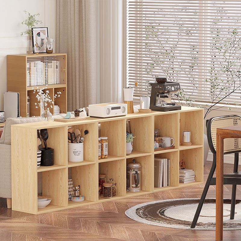 日式书柜落地组合柜办公置物架置物架书架办公室收纳层Y架整理架