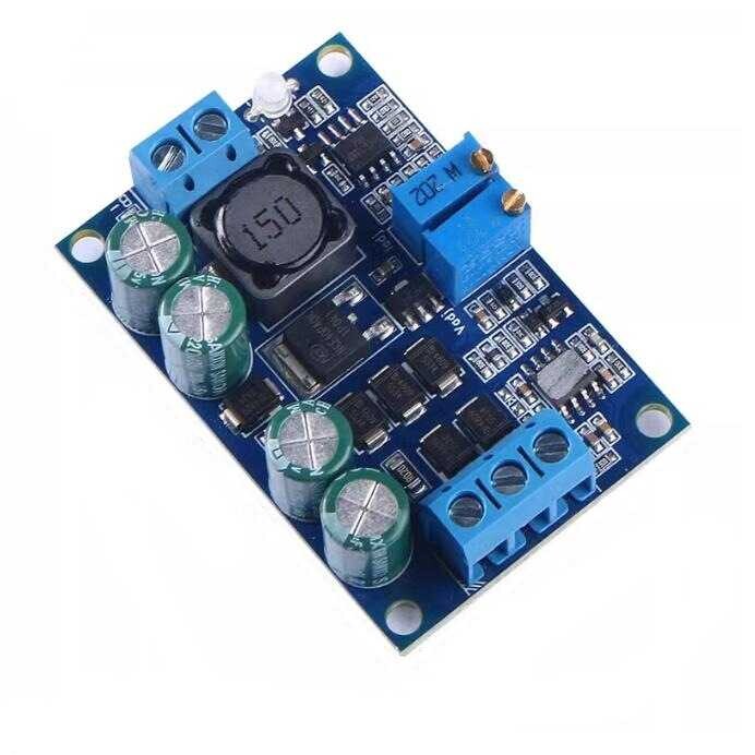 DC直流UPS电源锂电铅酸电池充电模块6-30V转2-18V3A恒流恒压可调