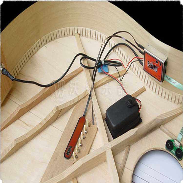 BBAND/A1.2/A1.2N/A2.2管式尾钉背带扣EQ民谣古典吉他拾音器